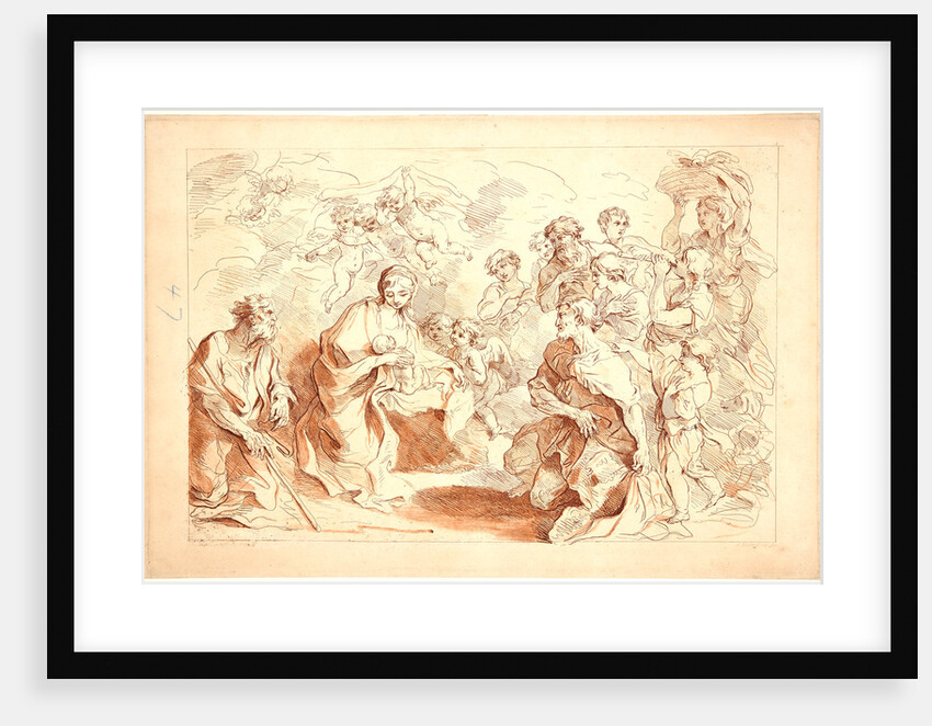 The Adoration of the Shepherds by Francesco Bartolozzi