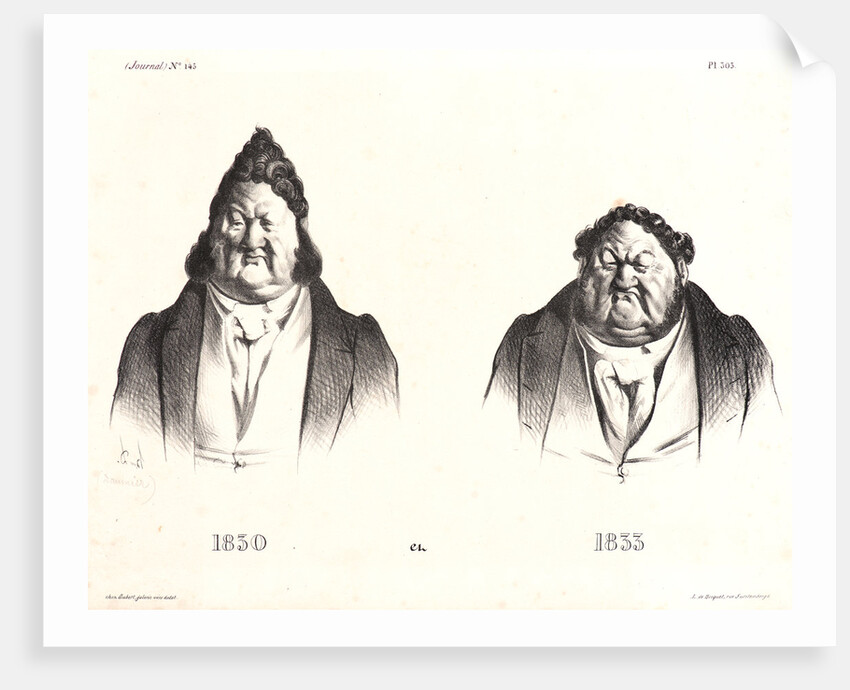1830 et 1833, 1833 by Honoré Daumier
