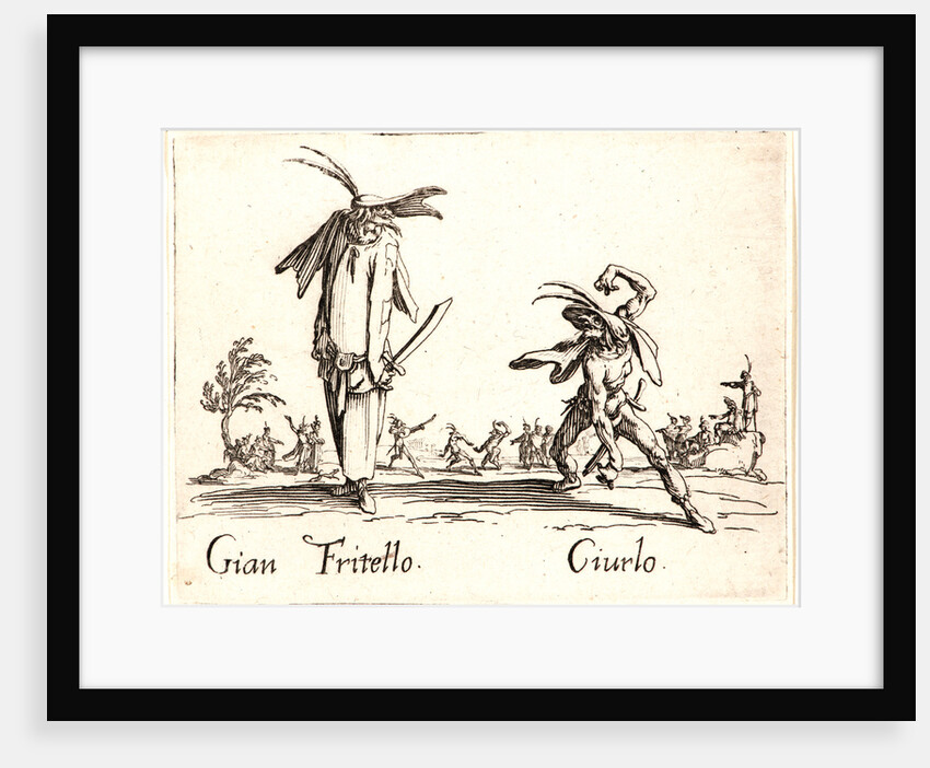 Gian Fritello and Ciurlo, 1622 and later by Jacques Callot