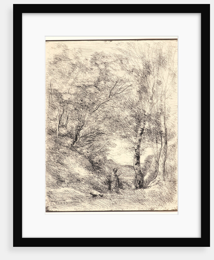 Les Jardins d'Horace, 1855 by Jean-Baptiste-Camille Corot