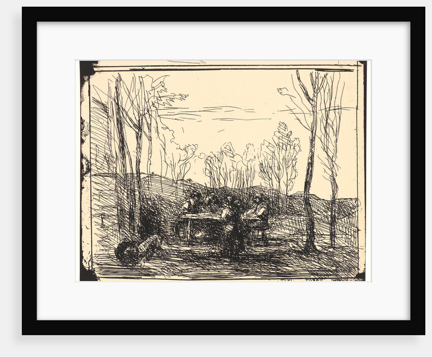 Un Dejeuner dans la Clairiere, 1857 by Jean-Baptiste-Camille Corot