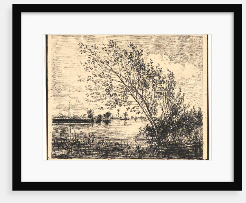 Le Bouquet d'Aunes, 1862 by Charles François Daubigny