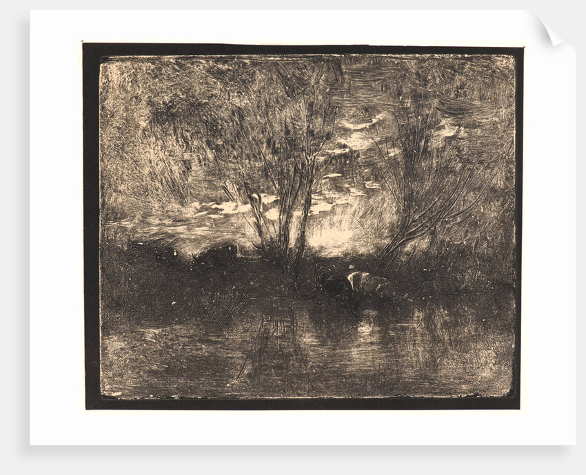 Vaches a Labreuvoir, 1862 by Charles François Daubigny