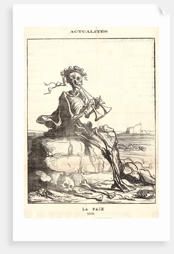 La Paix—Idylle, 1871 by Honoré Daumier