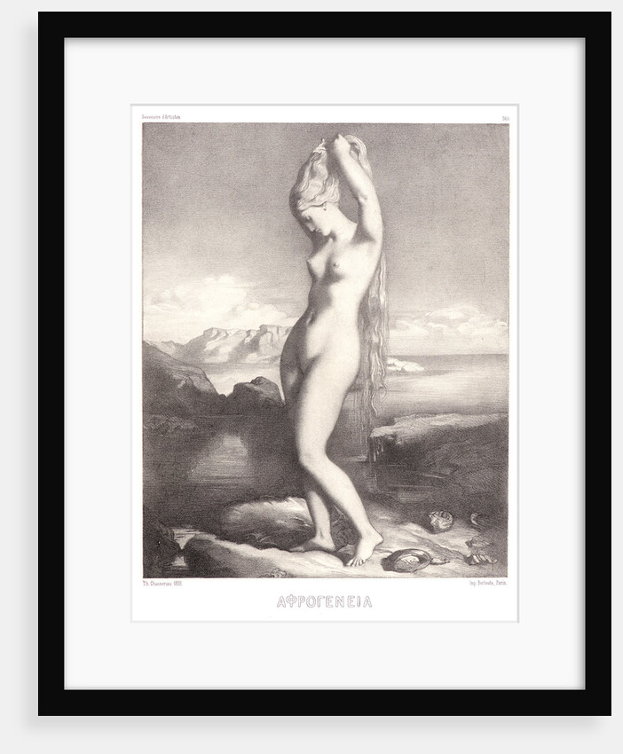 Vénus Anadyomène, 1839 by Théodore Chassériau