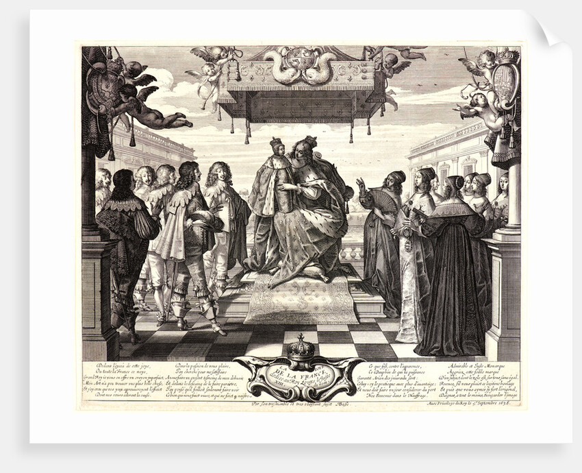 La Joye de la France, 1638 by Abraham Bosse