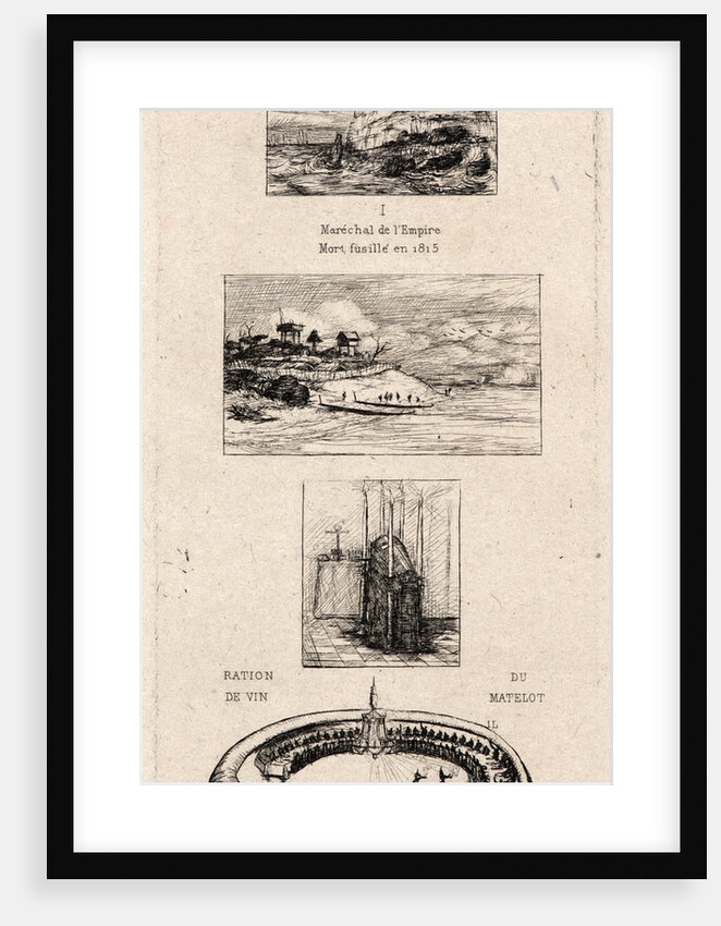 Rebus: No, Morny is not Dead for he is Marrying Again (Rébus: Non, Morny n'est pas Mort car il Noce Encore), 19th century by Charles Meryon