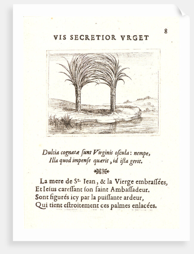 Les Deux Palmiers, 17th century by Jacques Callot