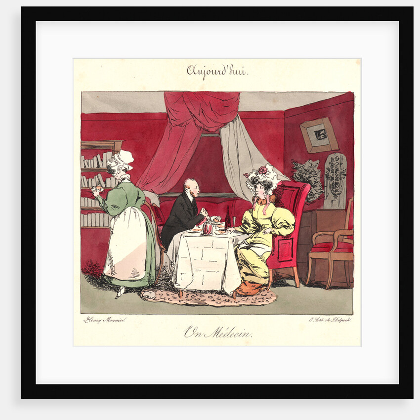 Un Medecin (Aujourd'hui), 1829 by Henry Bonaventure Monnier