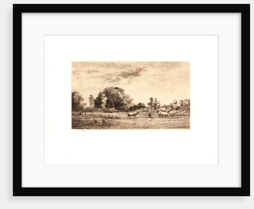 Moonrise (Lever de Lune), 1861 by Charles François Daubigny