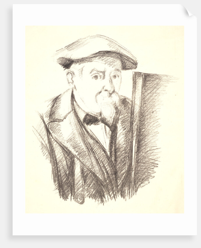 Self Portrait of the Artist, ca. 1896-1897 by Paul Cézanne