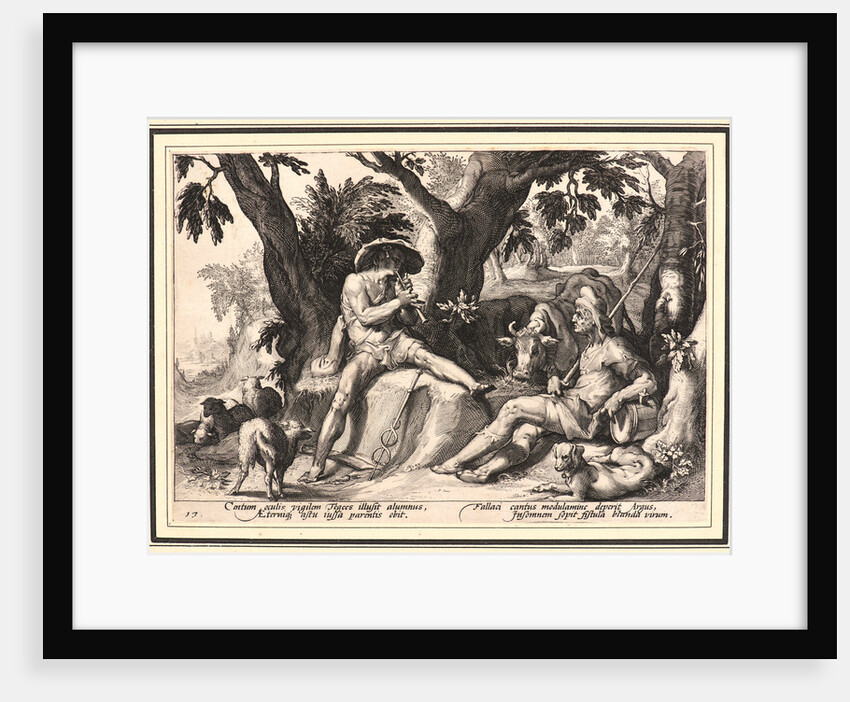Mercury Putting Argus to Sleep, ca. 1589 by Anonymous