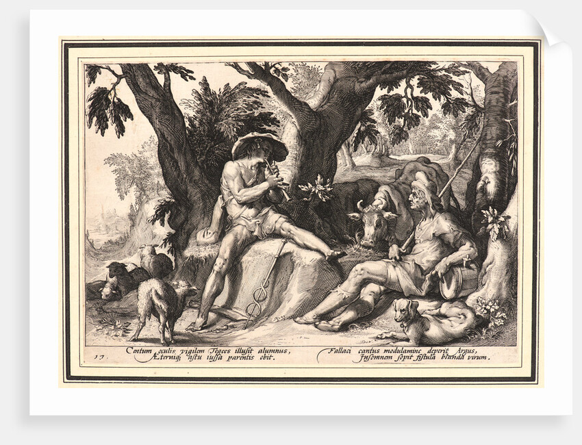 Mercury Putting Argus to Sleep, ca. 1589 by Anonymous