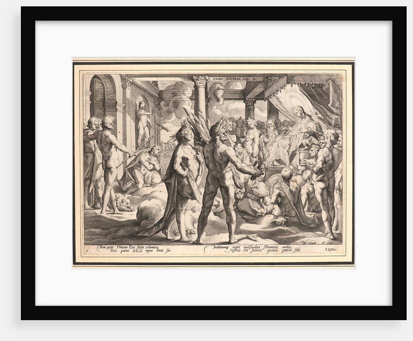 Phaeton Asking for the Chariot, ca. 1590 by Anonymous
