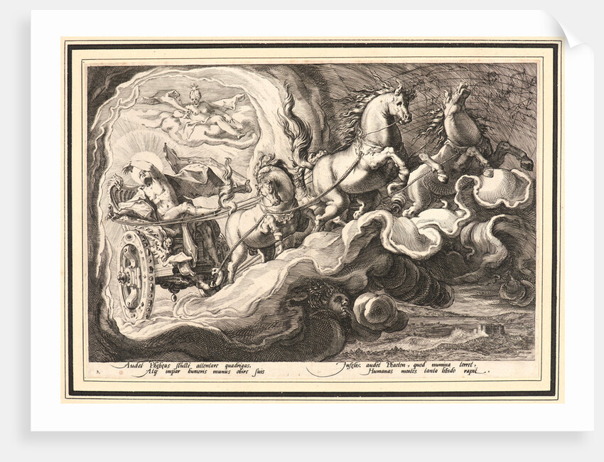 Phaeton Driving the Chariot of the Sun, ca. 1590 by Anonymous