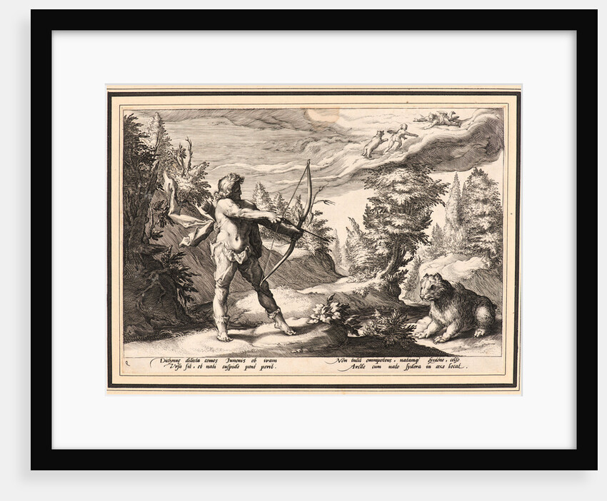Arcas Preparing to Kill His Mother, ca. 1590 by Anonymous