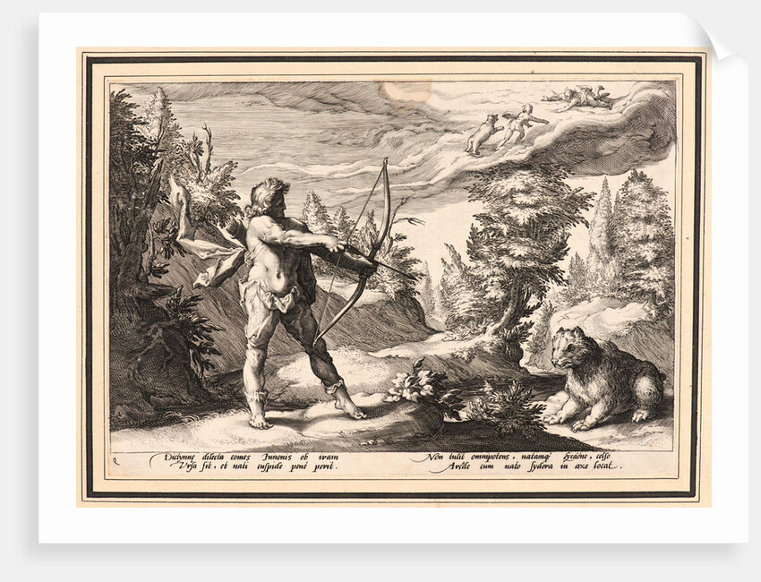 Arcas Preparing to Kill His Mother, ca. 1590 by Anonymous
