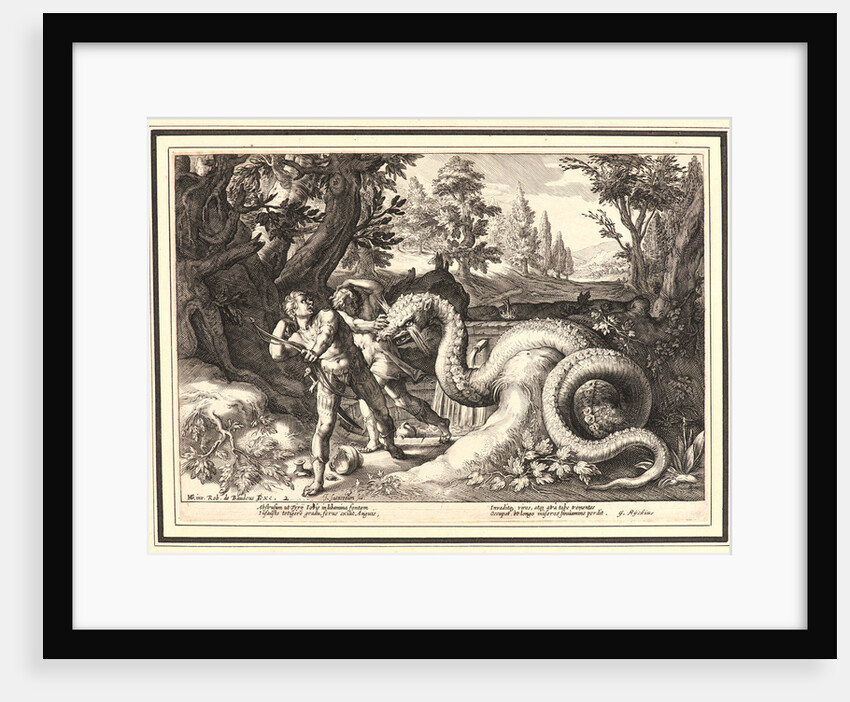 The Dragon Devouring the Companions of Cadmus, ca. 1615 by Anonymous
