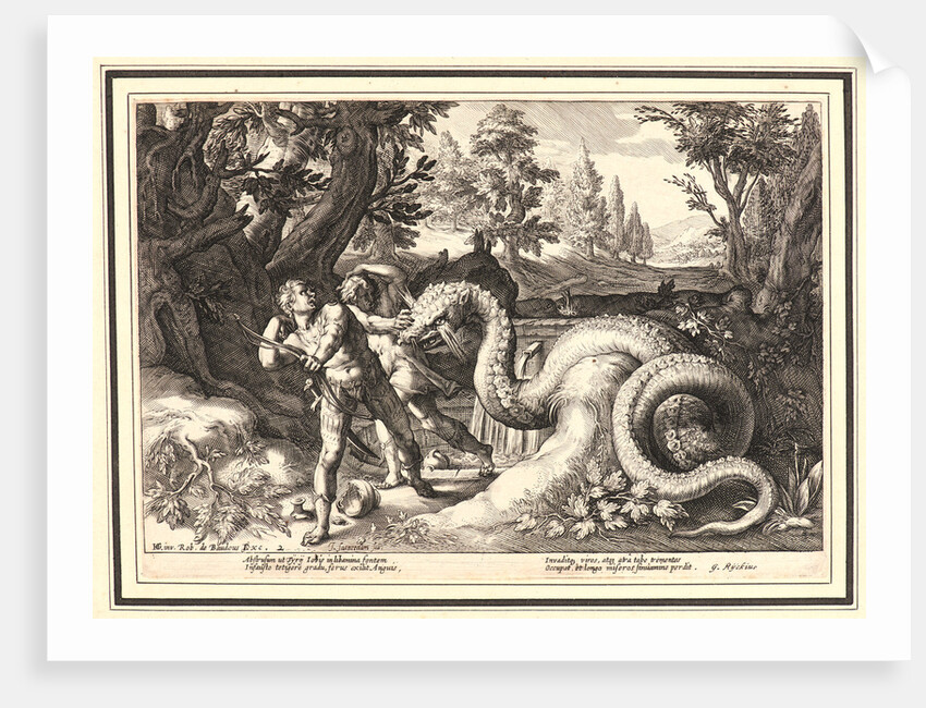 The Dragon Devouring the Companions of Cadmus, ca. 1615 by Anonymous