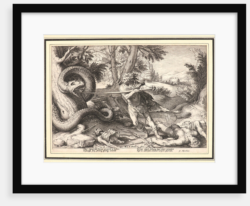 Cadmus Killing the Dragon, ca. 1615 by Anonymous
