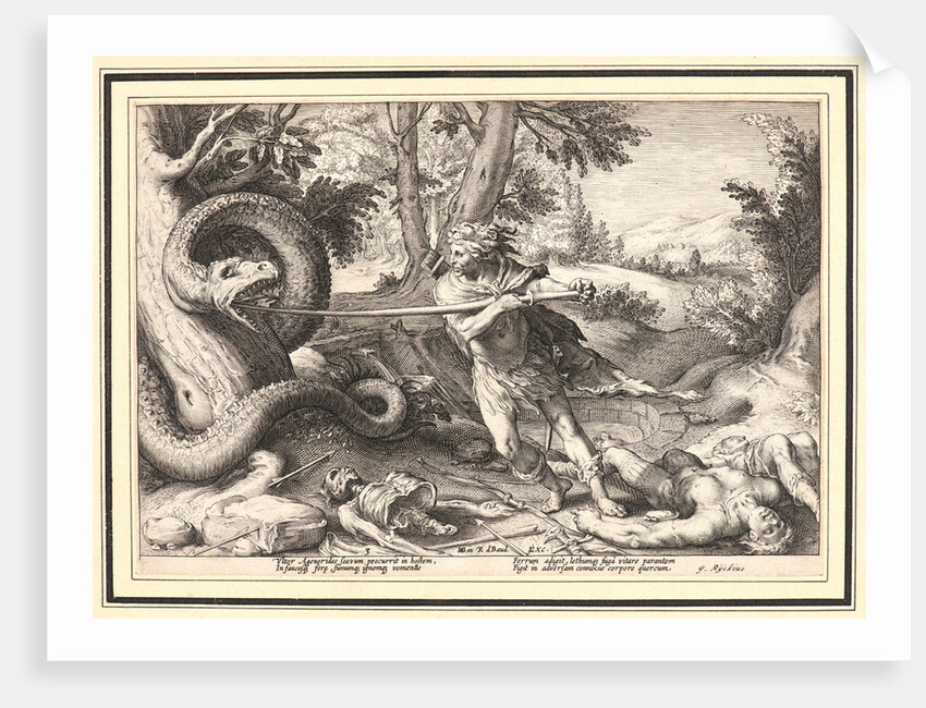Cadmus Killing the Dragon, ca. 1615 by Anonymous