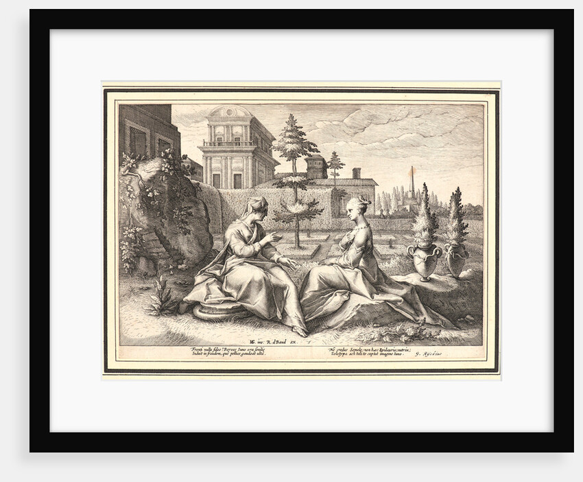 Juno in the Form of Beroe, Nurse to Semele, Warning the Young Girl to Beware of Jupiter's Advances, ca. 1615 by Anonymous