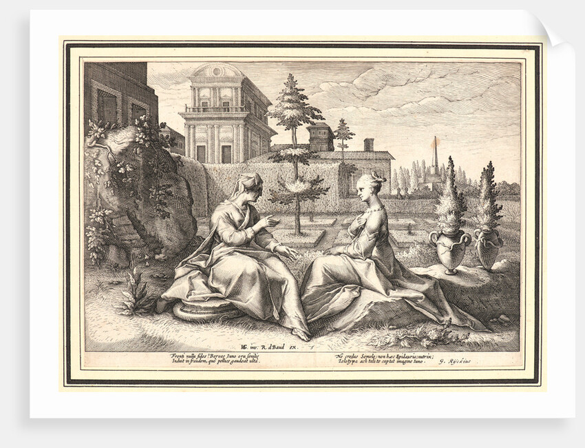 Juno in the Form of Beroe, Nurse to Semele, Warning the Young Girl to Beware of Jupiter's Advances, ca. 1615 by Anonymous
