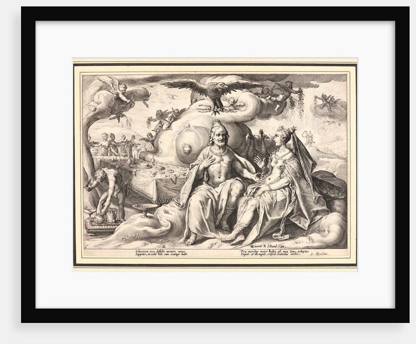 The Dispute between Jupiter and Juno over Which of the Two Sexes Finds Greatest Pleasure, ca. 1615 by Anonymous