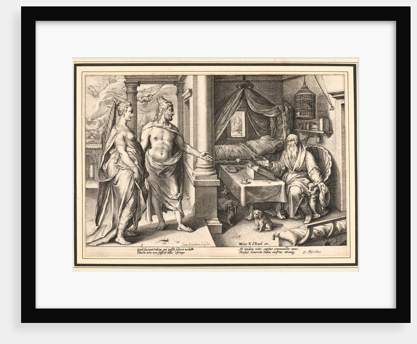 Tiresias, Having Been Changed into a Woman and Back into a Man, Answers the Question, ca. 1615 by Anonymous