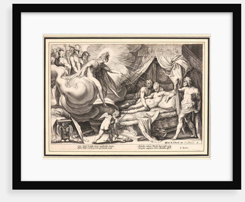 Phoebus Exposing Mars and Venus to the Ridicule of the Olympians, ca. 1615 by Anonymous