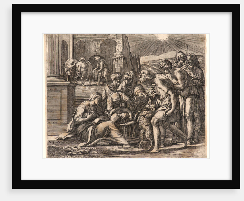 Adoration of the Shepherds, 1664 by Mauro Oddi