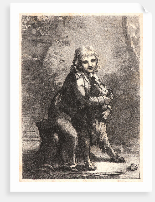L'Enfant au Chien, 1822 by Pierre-Paul Prud'hon