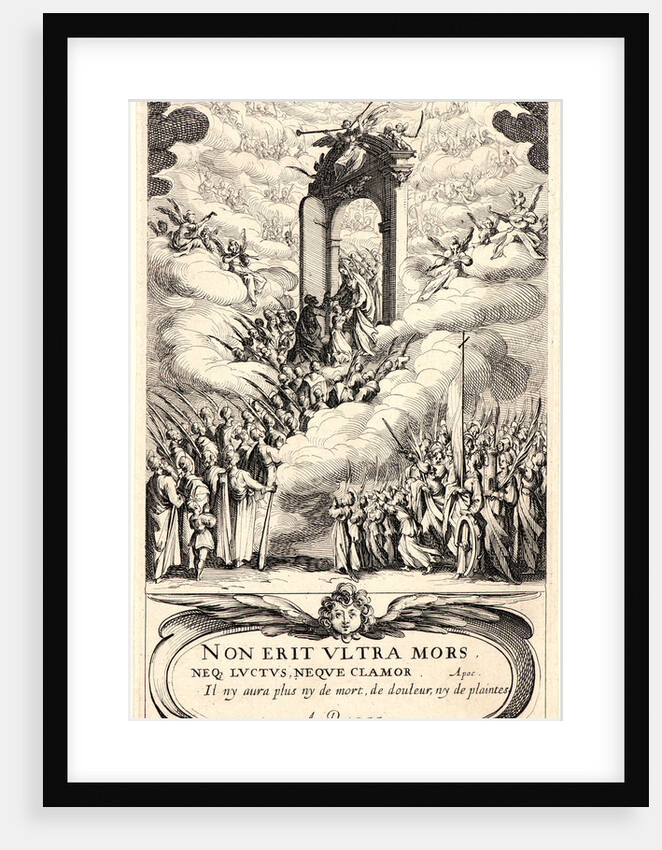 Frontispiece to Les Images des Saints, 1636 by Jacques Callot