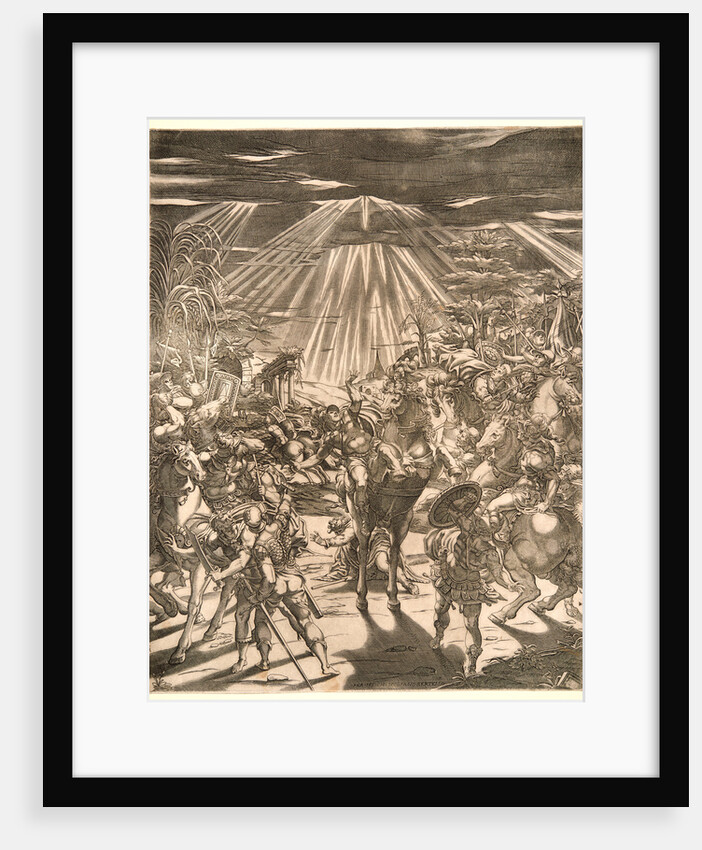The Conversion of St. Paul, ca. 1550- 1560 by Cristofano Bertelli