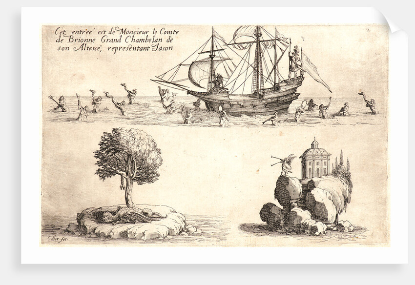 Entree de M. de Brione, 17th century by Jacques Callot
