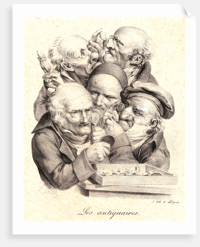 The Antiquarians (Les Antiquaires) by Louis Léopold Boilly