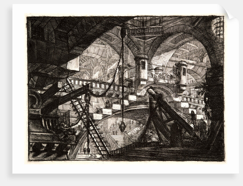 The Arch with a Shell Ornament, 1761 by Giovanni Battista Piranesi