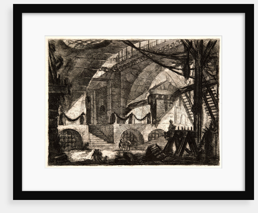 The Sawhorse, 1761 by Giovanni Battista Piranesi