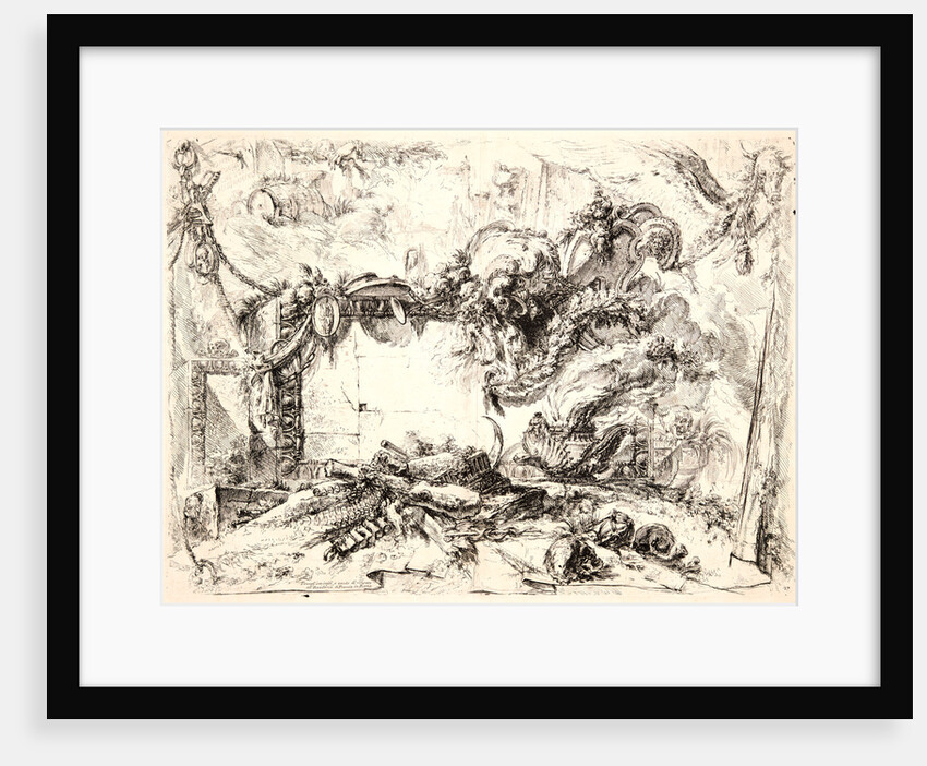 The Monumental Tablet, ca. 1745 by Giovanni Battista Piranesi