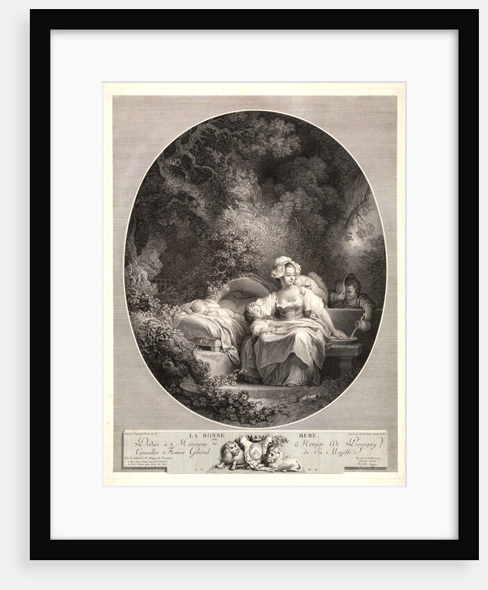 The Good Mother (La bonne mere), ca. 1779 by Nicolas Delaunay