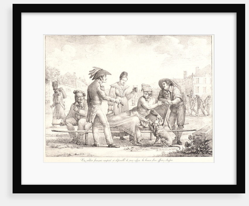 Un soldat français amputé..., ca. 1820 by Jean Henri Marlet