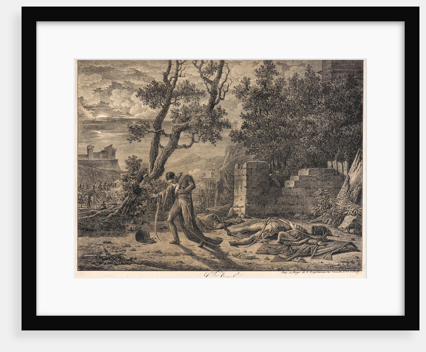 Le Duel, 1818 by Pierre Antoine Mongin