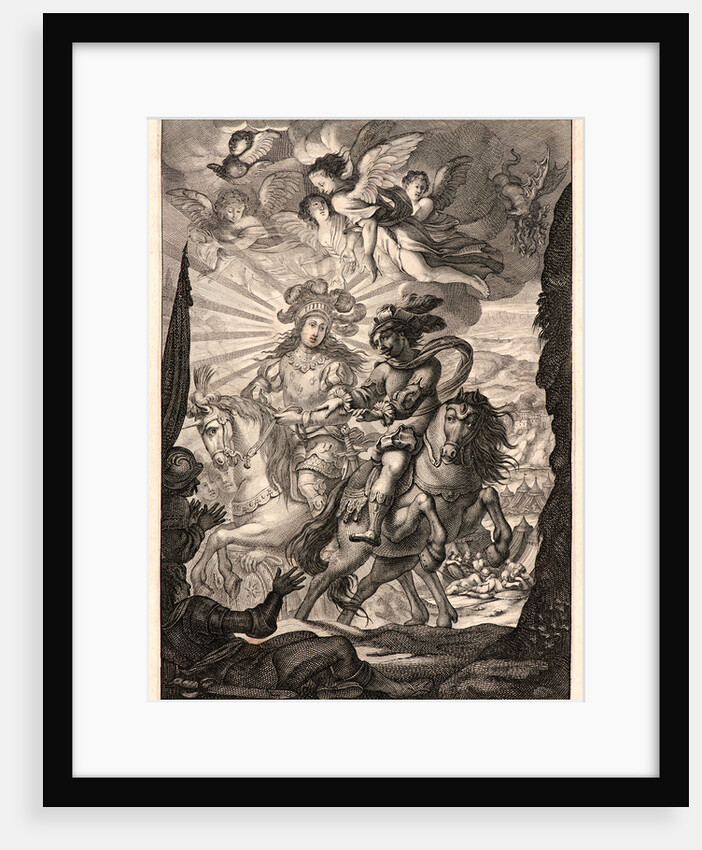 The Parting of Joan and Charles VII, ca. 1657 by Abraham Bosse
