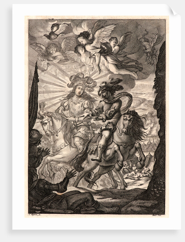 The Parting of Joan and Charles VII, ca. 1657 by Abraham Bosse