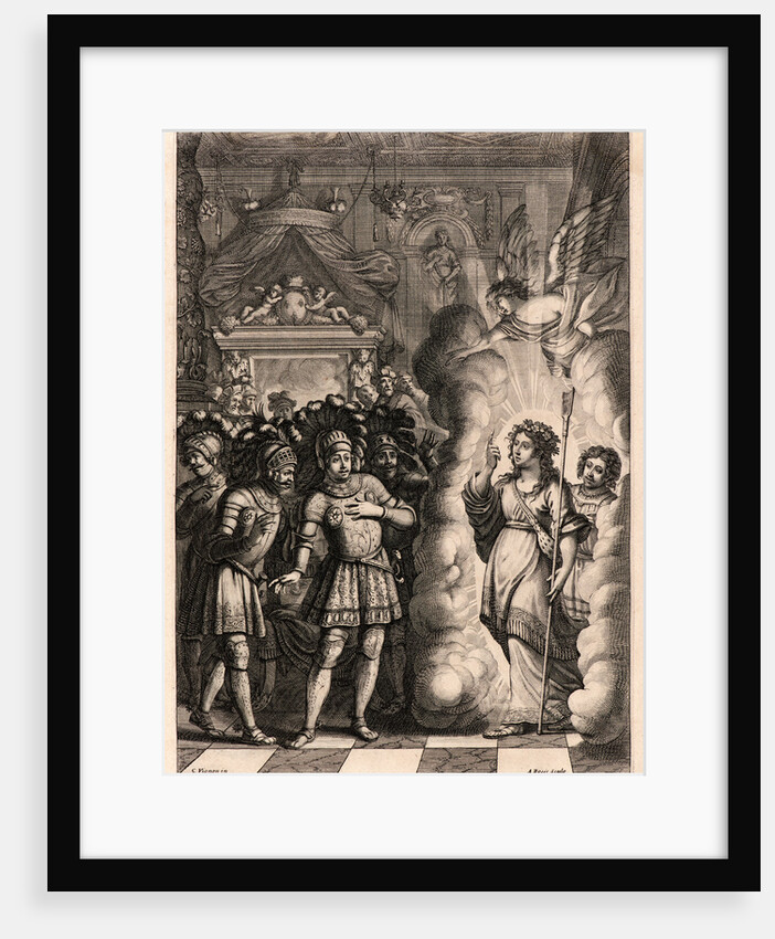 Joan of Arc Presented to the King, ca. 1657 by Abraham Bosse