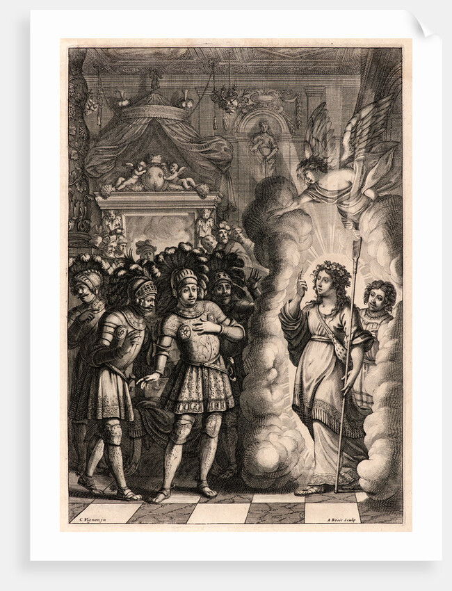 Joan of Arc Presented to the King, ca. 1657 by Abraham Bosse