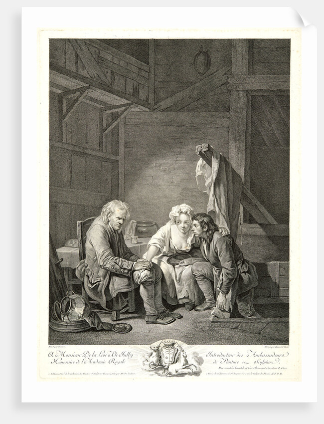 The Blind Man Deceived (L'aveugle trompé), ca. 1760-1770 by Laurent Cars