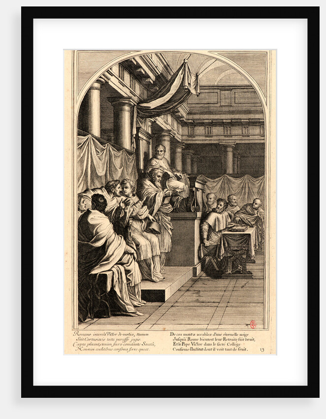 The Life of Saint Bruno, or The Founding of the Carthusian Order, Plate 13, 17th-18th century by Anonymous