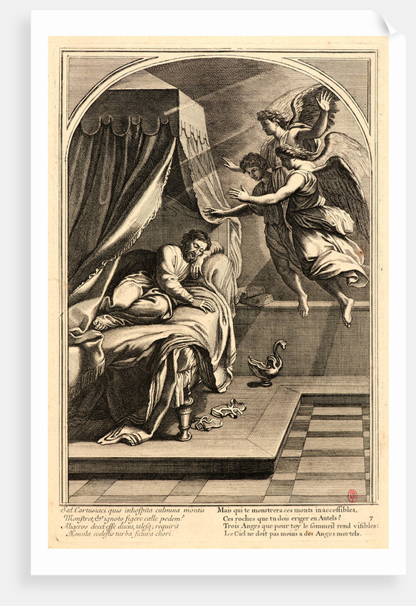 The Life of Saint Bruno, or The Founding of the Carthusian Order, Plate 7, 17th-18th century by Anonymous