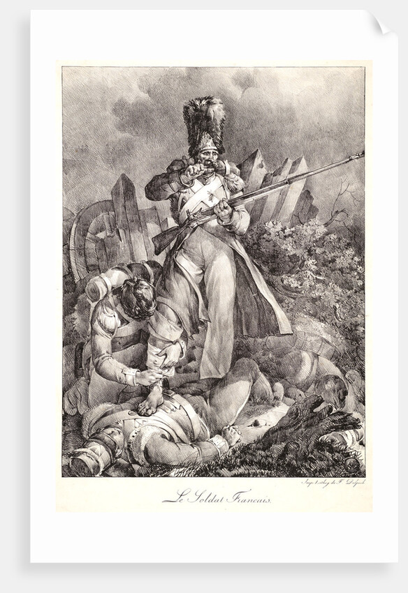 The French Soldier (Le Soldat Français), ca. 1818 by Nicolas Toussaint Charlet